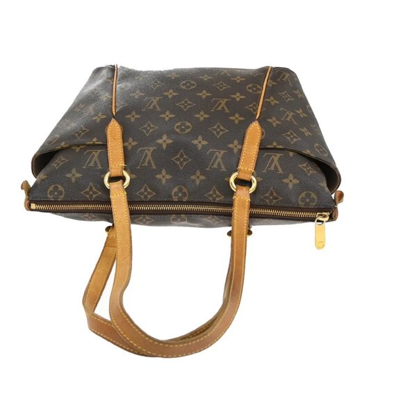 LOUIS VUITTON Logo Totally PM Shoulder Bag Monogram Leather Brown - Picture 6 of 15